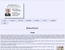 Tablet Screenshot of andrew-scott.co.uk